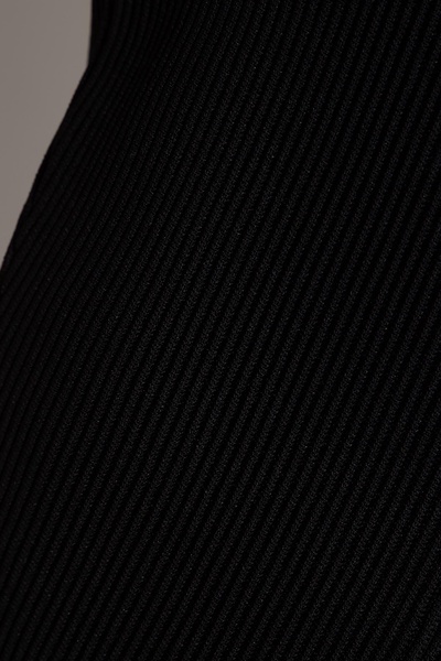 Alaia Ribbed one-shoulder dress