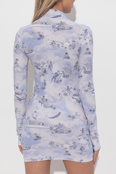 Off-White Dress with logo