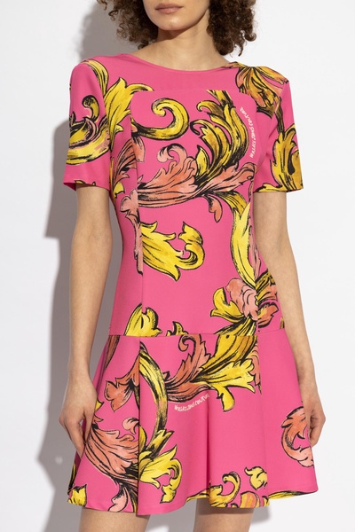 Versace Jeans Couture Dress with Outline Barocco print