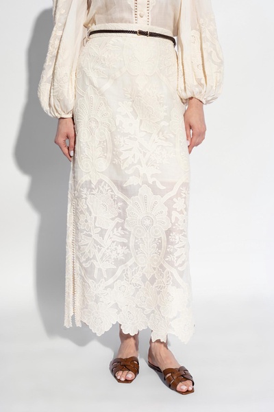 Zimmermann Skirt with a Train
