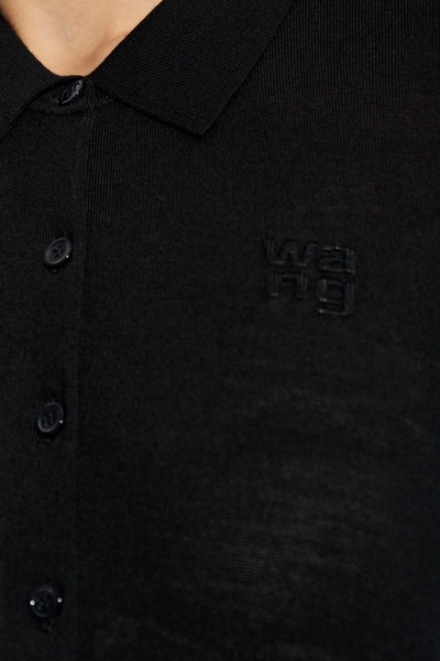 T by Alexander Wang Wool cardigan with logo