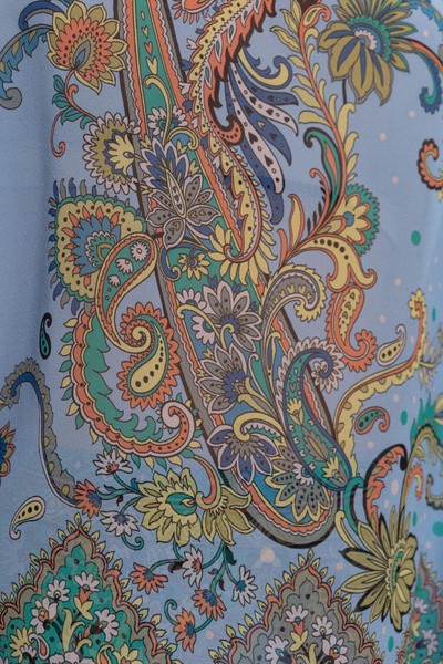 Etro Silk poncho