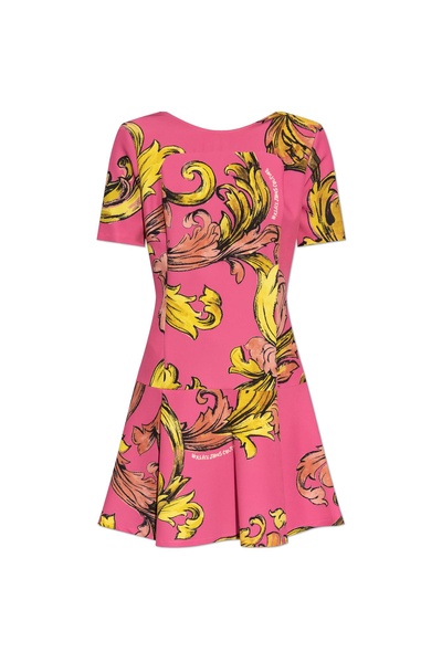 Versace Jeans Couture Dress with Outline Barocco print