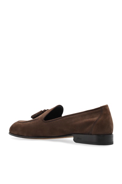 Brioni Suede shoes Tassel type loafers