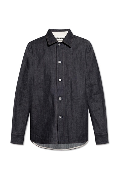 JIL SANDER Denim shirt in oversize style