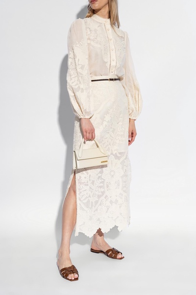 Zimmermann Skirt with a Train