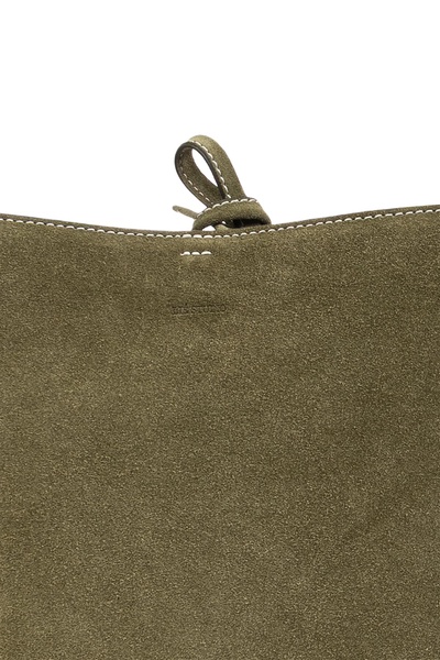 LIE STUDIO Suede bag The Norma in shopper style