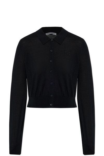 T by Alexander Wang Wool cardigan with logo
