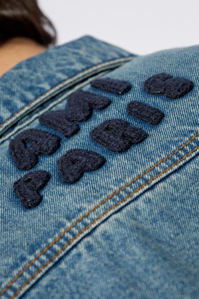 Ami Alexandre Mattiussi Denim shirt with pocket