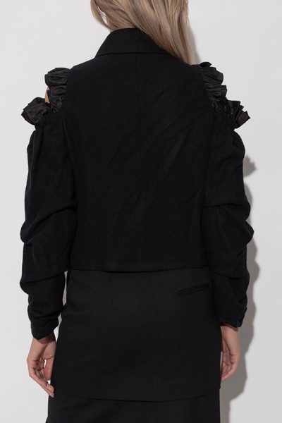 Comme des Garcons Noir Kei Ninomiya Double-breasted jacket with slits