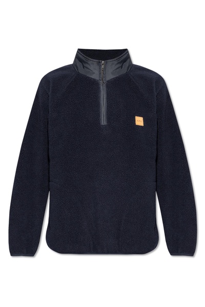 A.P.C. Fleece with a stand-up collar