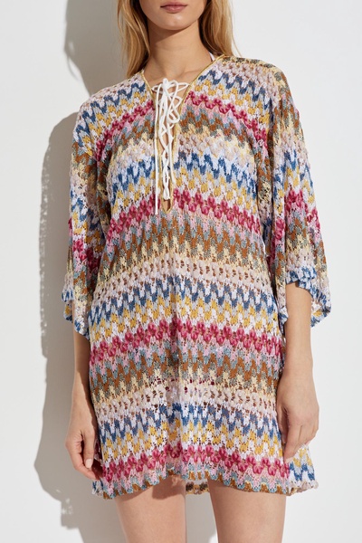 Missoni Beach dress with lurex thread