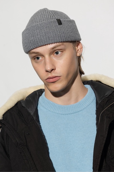 AllSaints Logo-patched beanie