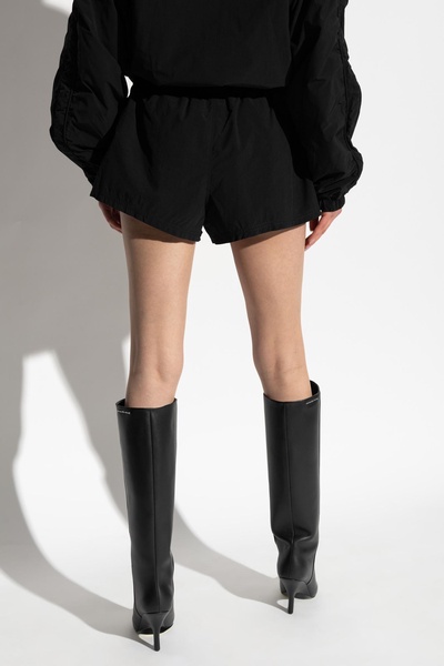 T by Alexander Wang Shorts with printed logo