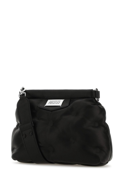 Maison Margiela Women Black Nappa Leather Small Glam Slam Classique Crossbody Bag