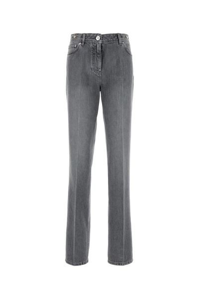 Versace Women Dark Grey Denim Jeans