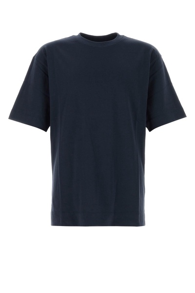 Navy blue cotton Heli t-shirt
