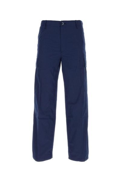 Kenzo Men Blue Cotton Cargo Pant