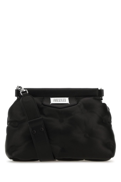 Maison Margiela Women Black Nappa Leather Small Glam Slam Classique Crossbody Bag
