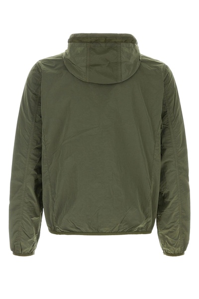 Olive green nylon Free jacket