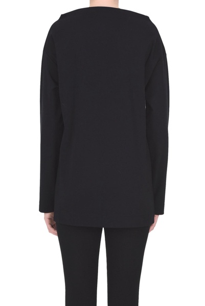 Viscose-blend top