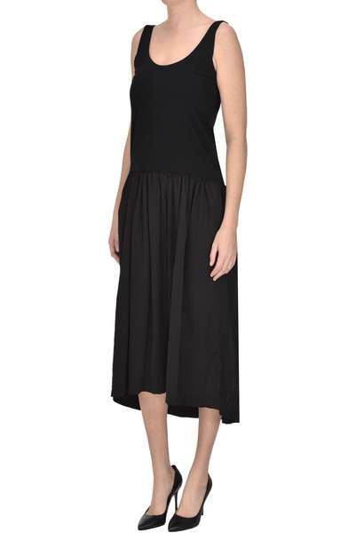 Contrasting skirt dress