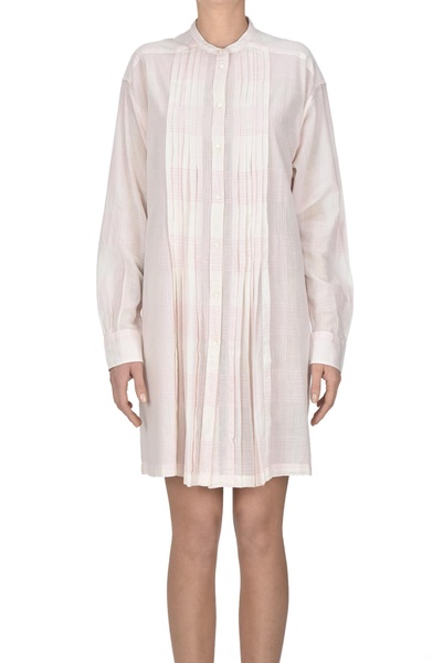 Cotton shirt dress