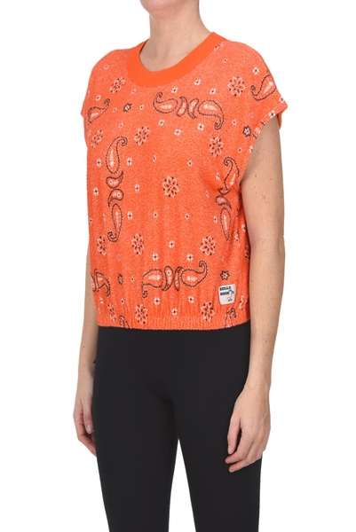 Bandana print top