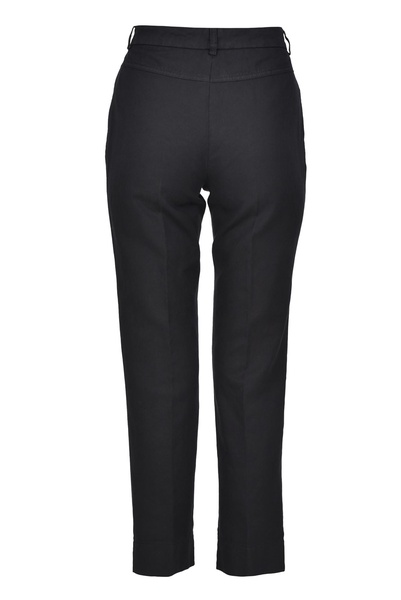 Cotton and linen trousers