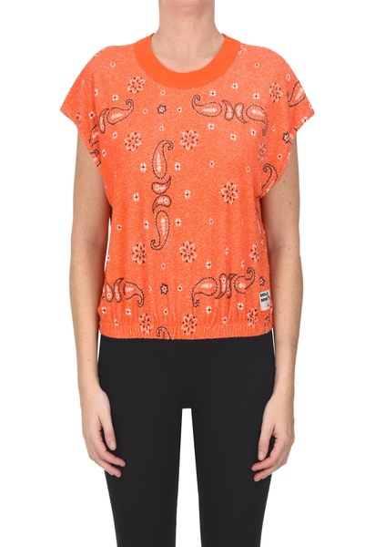 Bandana print top