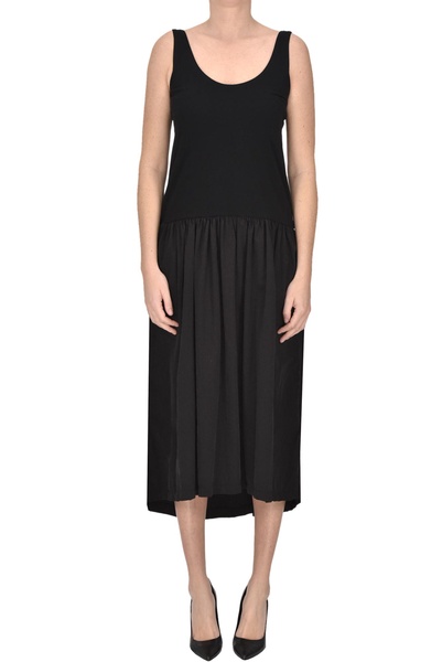 Contrasting skirt dress