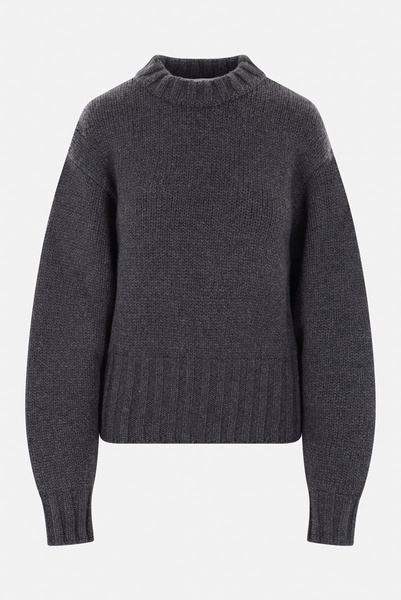 Alexander McQueen Wool And Cashmere Crew Neck Sweater Clothing