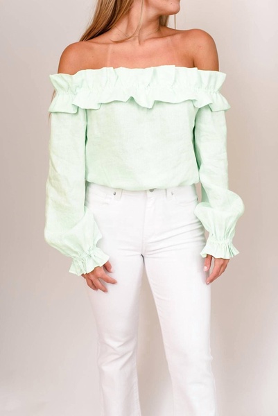 cala top in neo mint