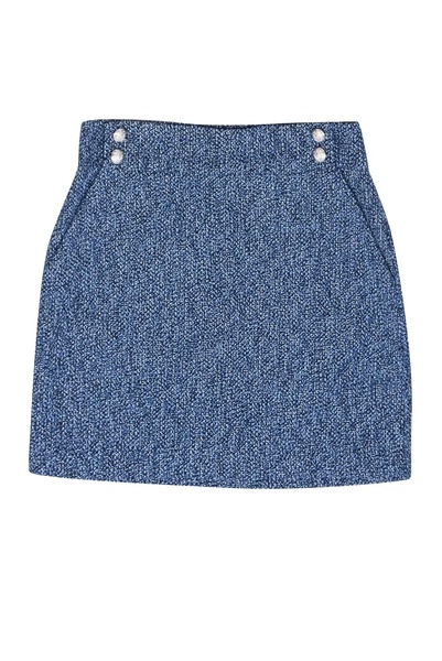 women's arezzo skirt in navy