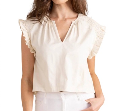 gigi top in ivory