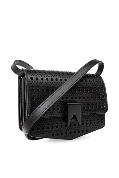 Le Papa Small Vienne leather crossbody bag