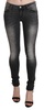 washed skinny trouser cotton women's jeans
