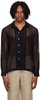 Black Meandering Shirt