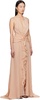 Pink Georgette Maxi Dress