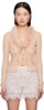 Pink Knitted Cardigan