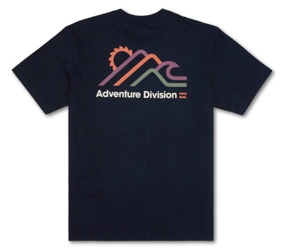men's range t-shirt in navy