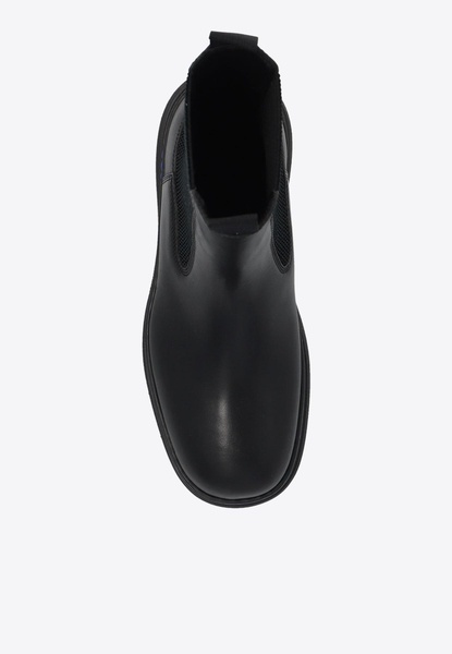 Creeper Leather Chelsea Boots