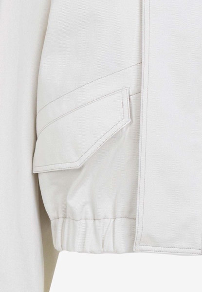 Zip-Up Short Overshirt