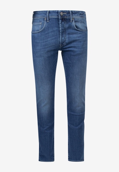 Logo Patch Slim Jeans