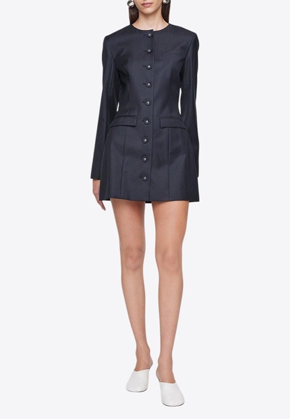 Eva Single-Breasted Mini Blazer Dress