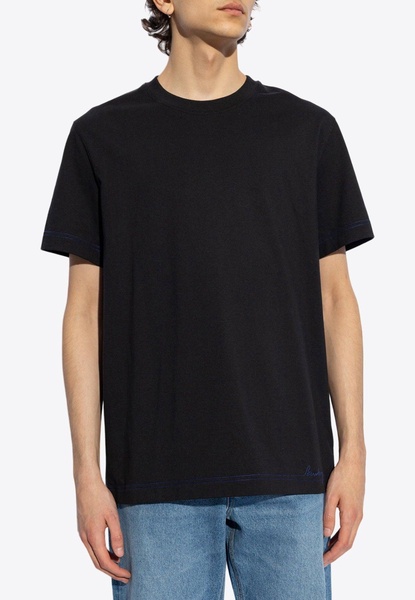 Embroidered Signature Logo T-shirt