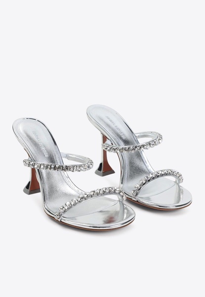 Gigi 95 Crystal-Embellished Sandals