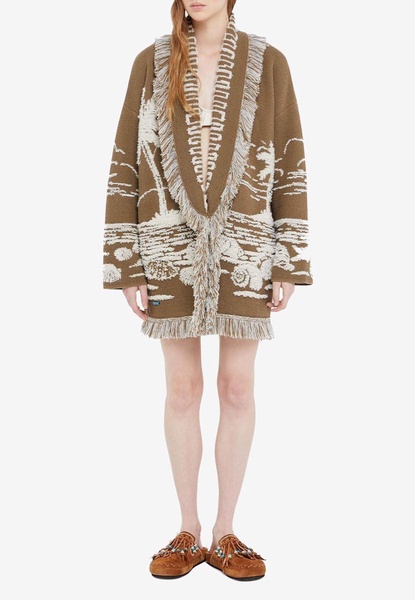 Beyond The Horizons Jacquard Cardigan