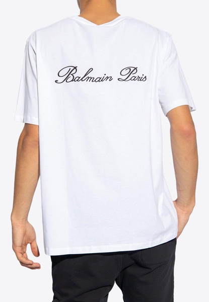 Signature Embroidered Logo T-shirt