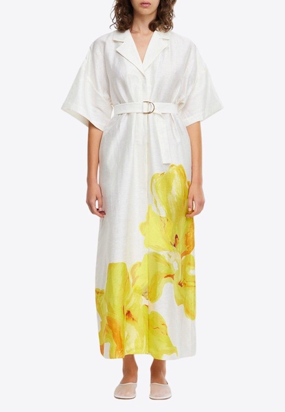 Hawkesbury Belted Midi Dress